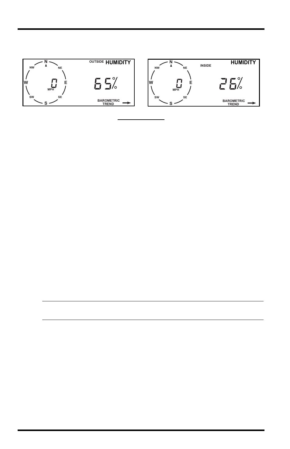 Press recl again to display the low, Press any key to exit | DAVIS Weather Monitor II (7440, 7440CS) User Manual | Page 32 / 48