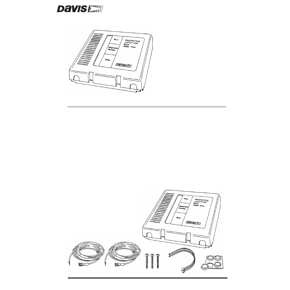 DAVIS Protected Junction Box User Manual | 8 pages