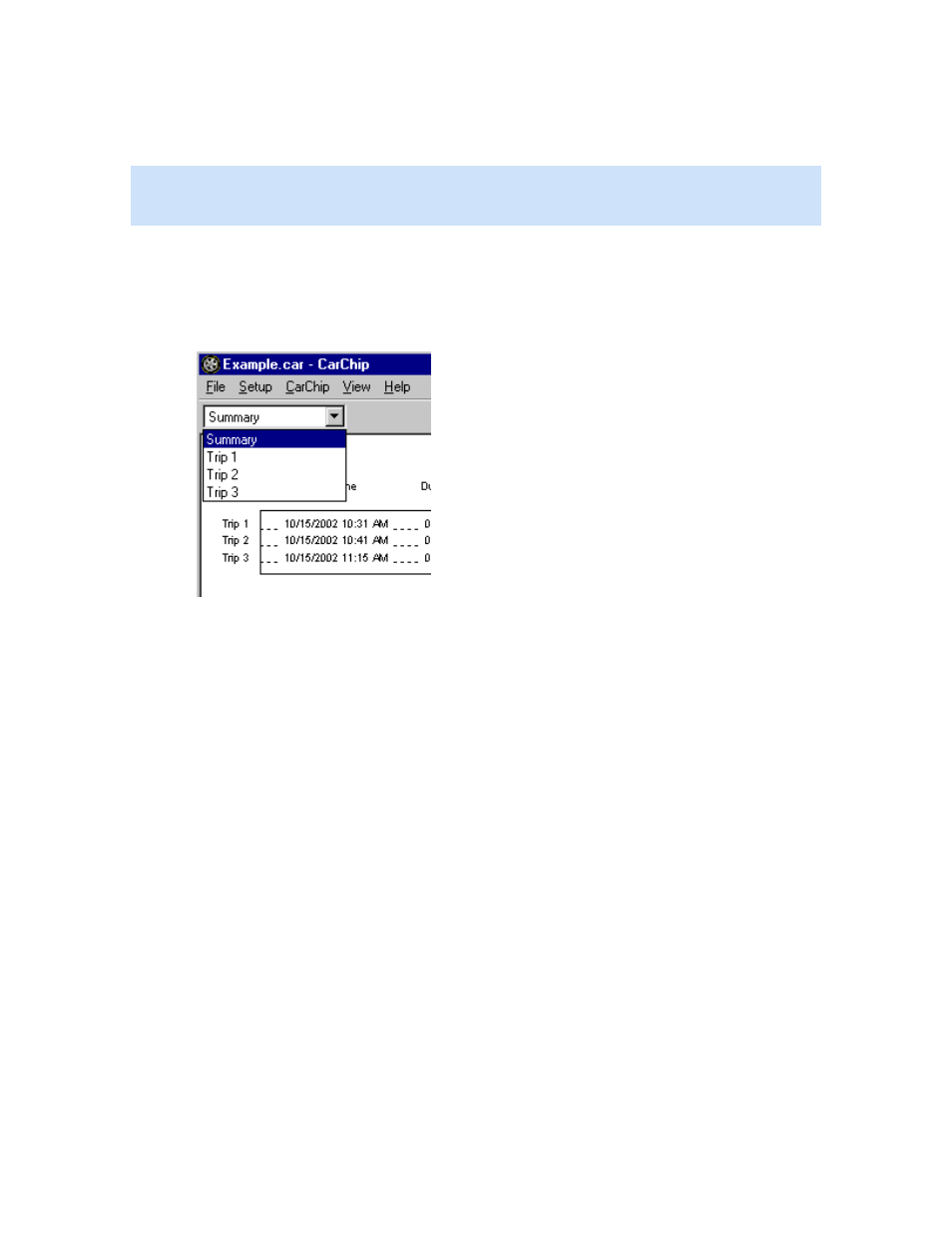 DAVIS CarChip Online Help (8210, 8211, 8220, 8225) User Manual | Page 43 / 67