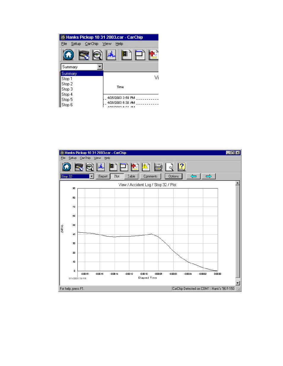 DAVIS CarChip Online Help (8210, 8211, 8220, 8225) User Manual | Page 51 / 67