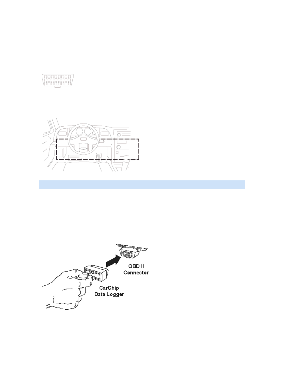 Installing carchip in your car | DAVIS CarChip Online Help (8210, 8211, 8220, 8225) User Manual | Page 7 / 67