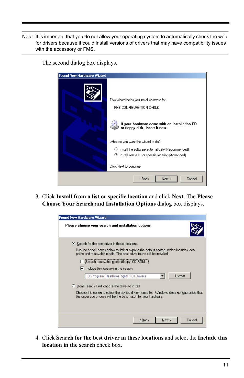 DAVIS FMS DriveRight Getting Started Guide (8186) User Manual | Page 15 / 24