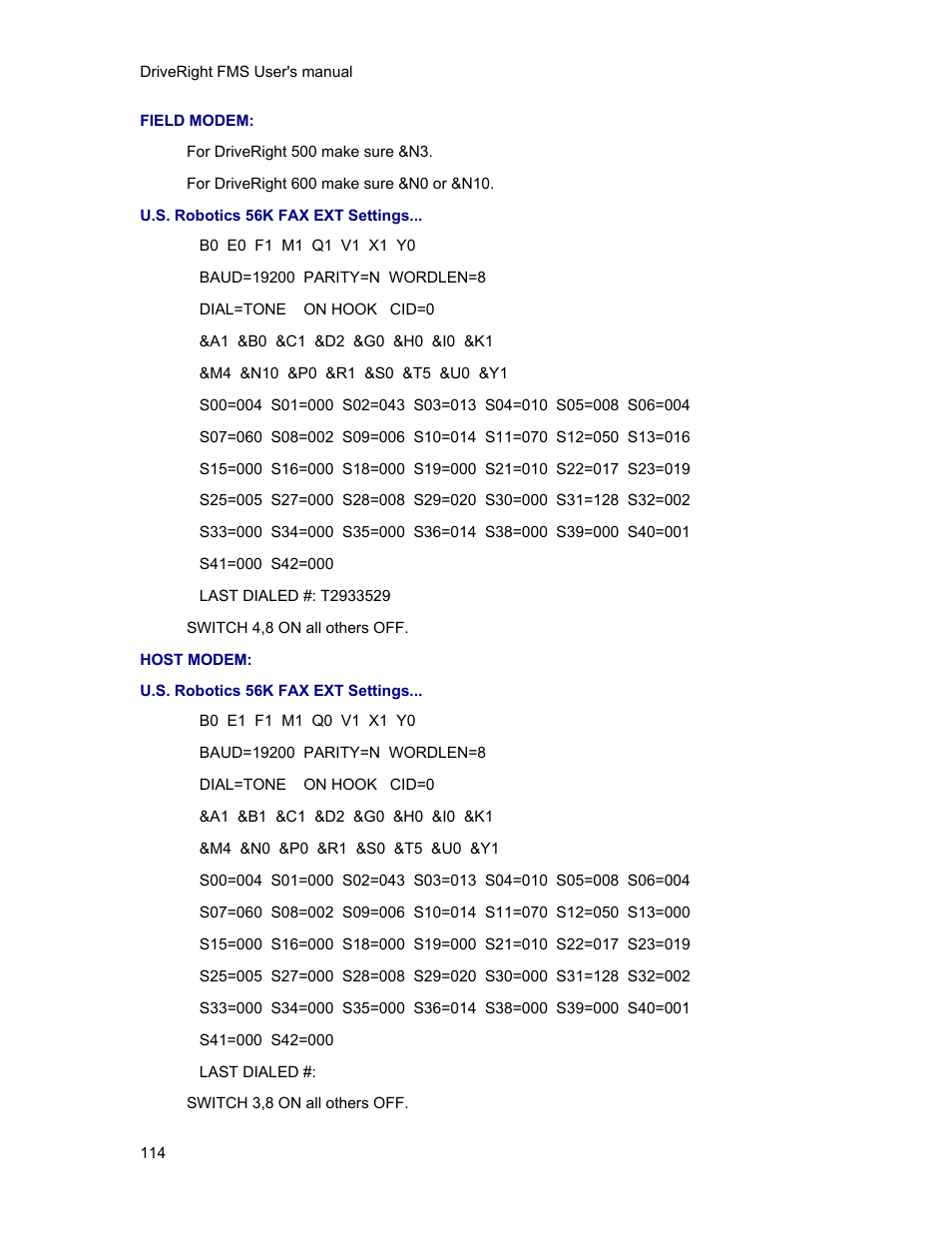 DAVIS FMS 3.9.3 DriveRight (8186) User Manual | Page 126 / 286