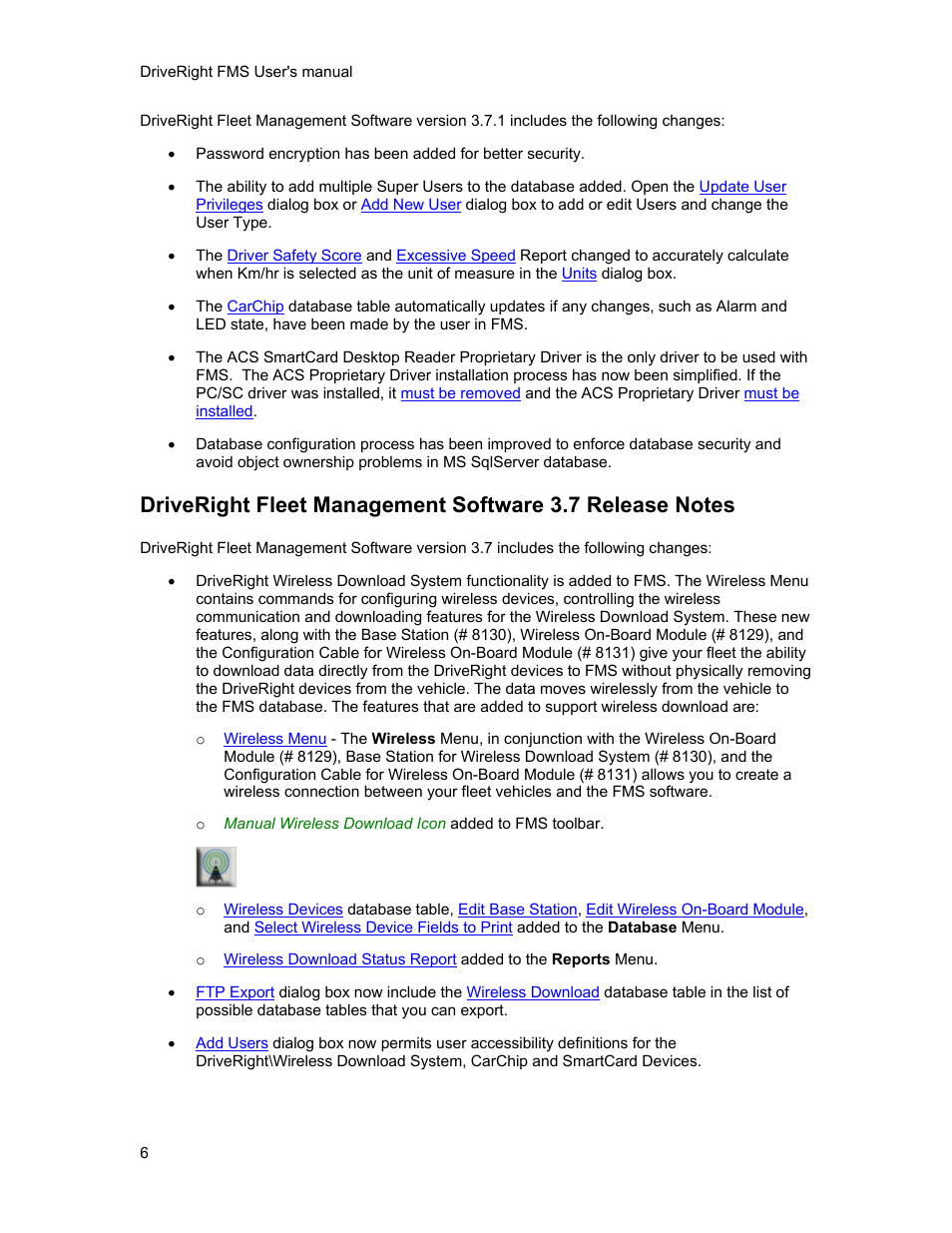 DAVIS FMS 3.9.3 DriveRight (8186) User Manual | Page 18 / 286