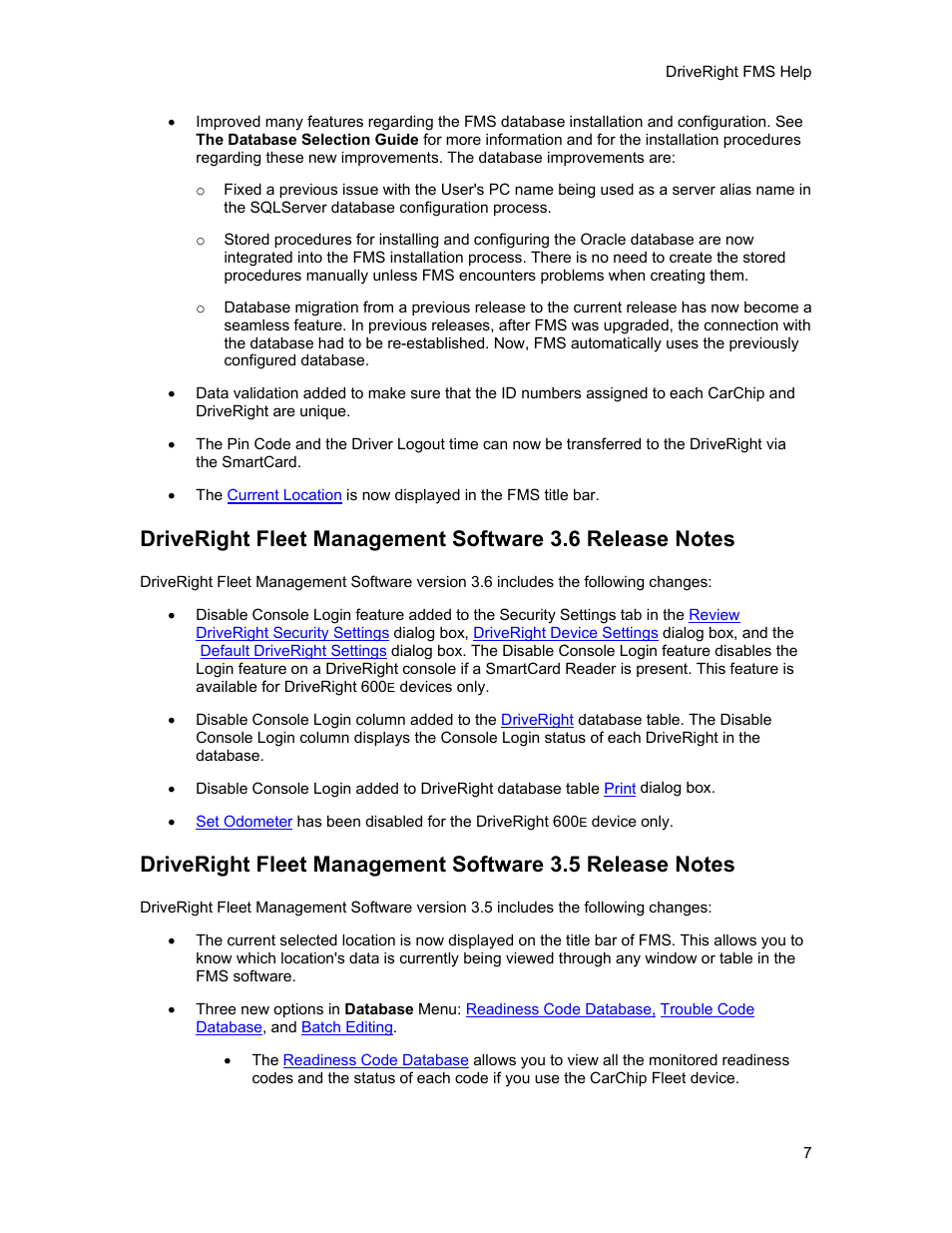 DAVIS FMS 3.9.3 DriveRight (8186) User Manual | Page 19 / 286