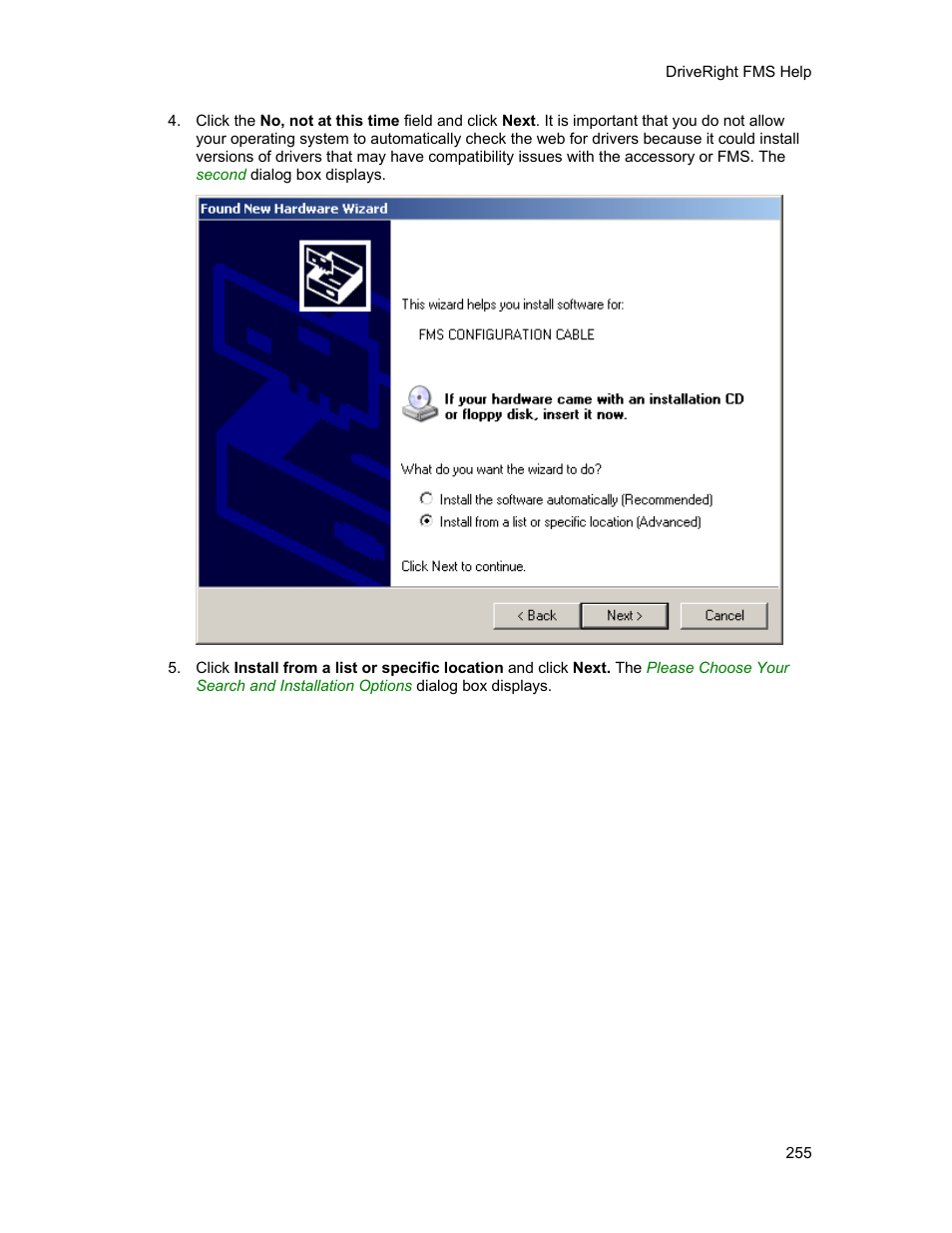 DAVIS FMS 3.9.3 DriveRight (8186) User Manual | Page 267 / 286