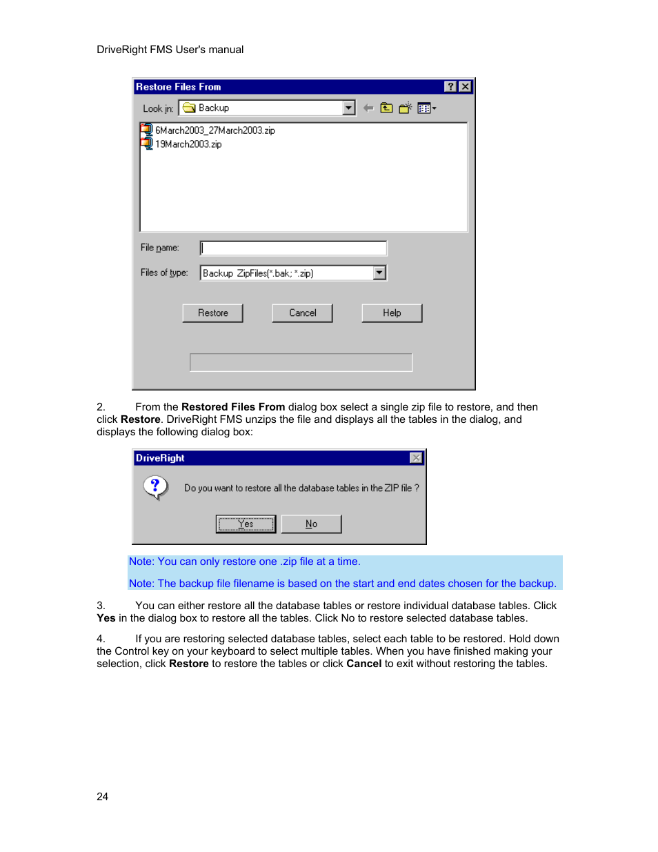 DAVIS FMS 3.9.3 DriveRight (8186) User Manual | Page 36 / 286