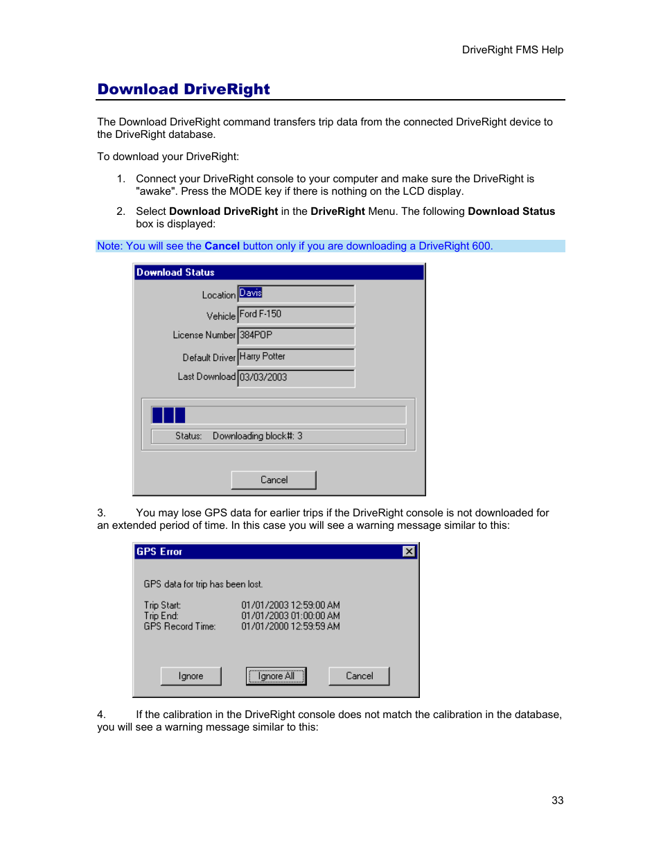 Download driveright | DAVIS FMS 3.9.3 DriveRight (8186) User Manual | Page 45 / 286