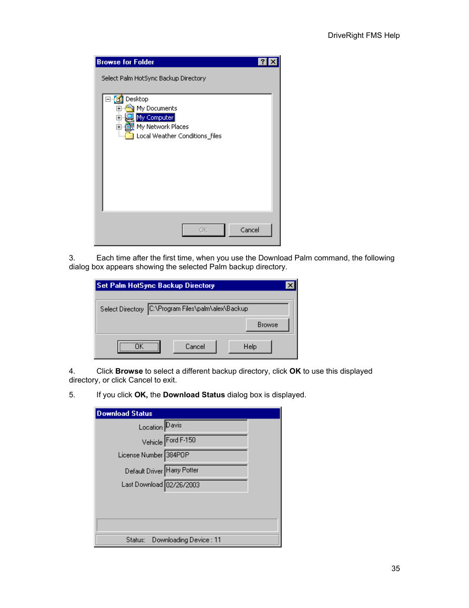DAVIS FMS 3.9.3 DriveRight (8186) User Manual | Page 47 / 286