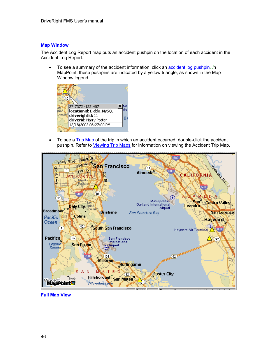 DAVIS FMS 3.9.3 DriveRight (8186) User Manual | Page 58 / 286