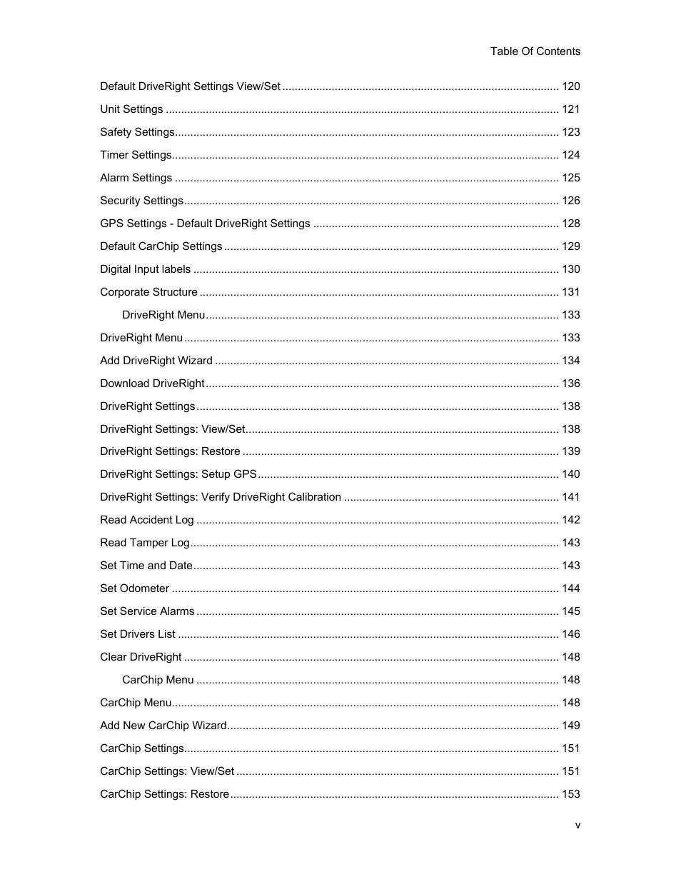 DAVIS FMS 3.9.3 DriveRight (8186) User Manual | Page 7 / 286