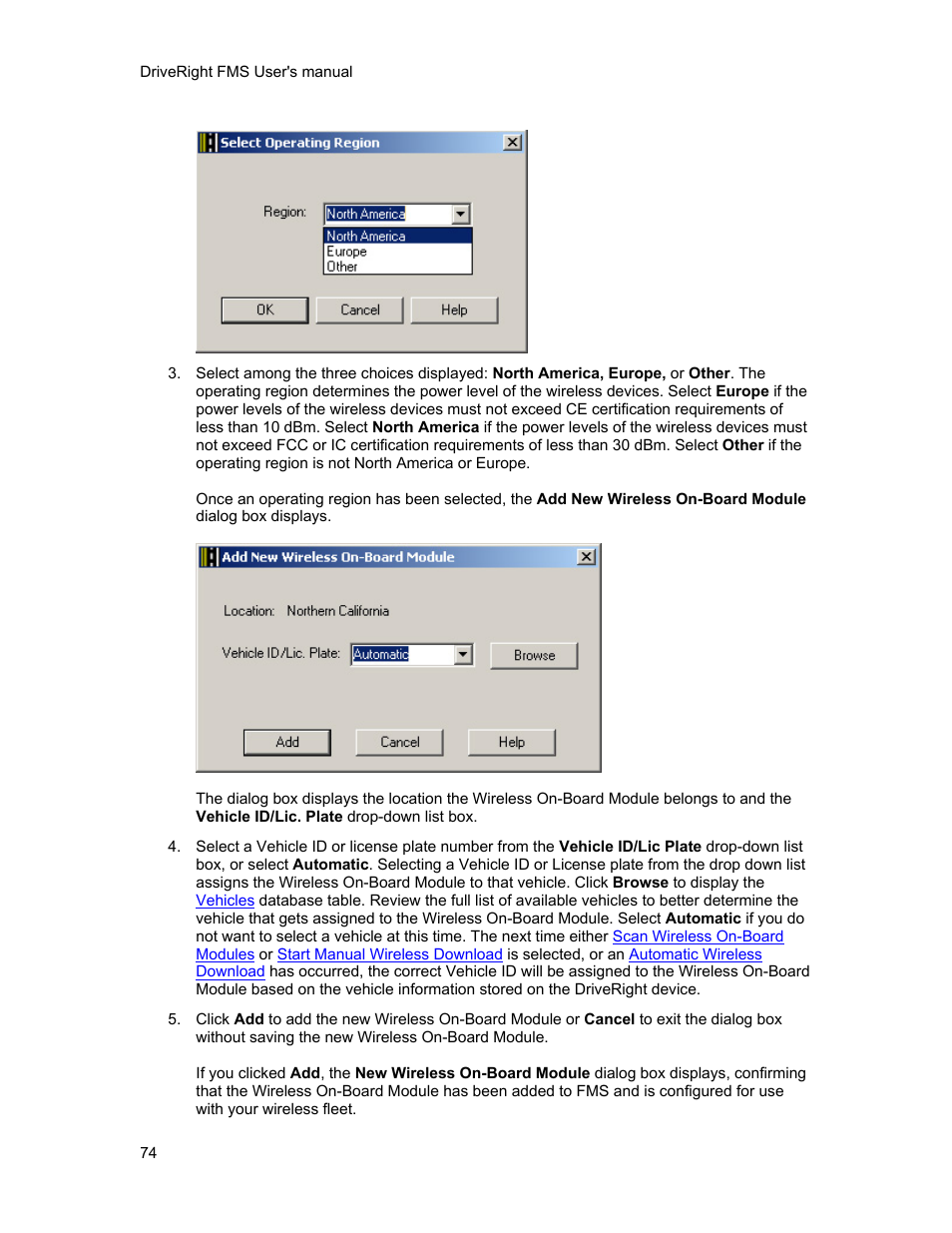 DAVIS FMS 3.9.3 DriveRight (8186) User Manual | Page 86 / 286