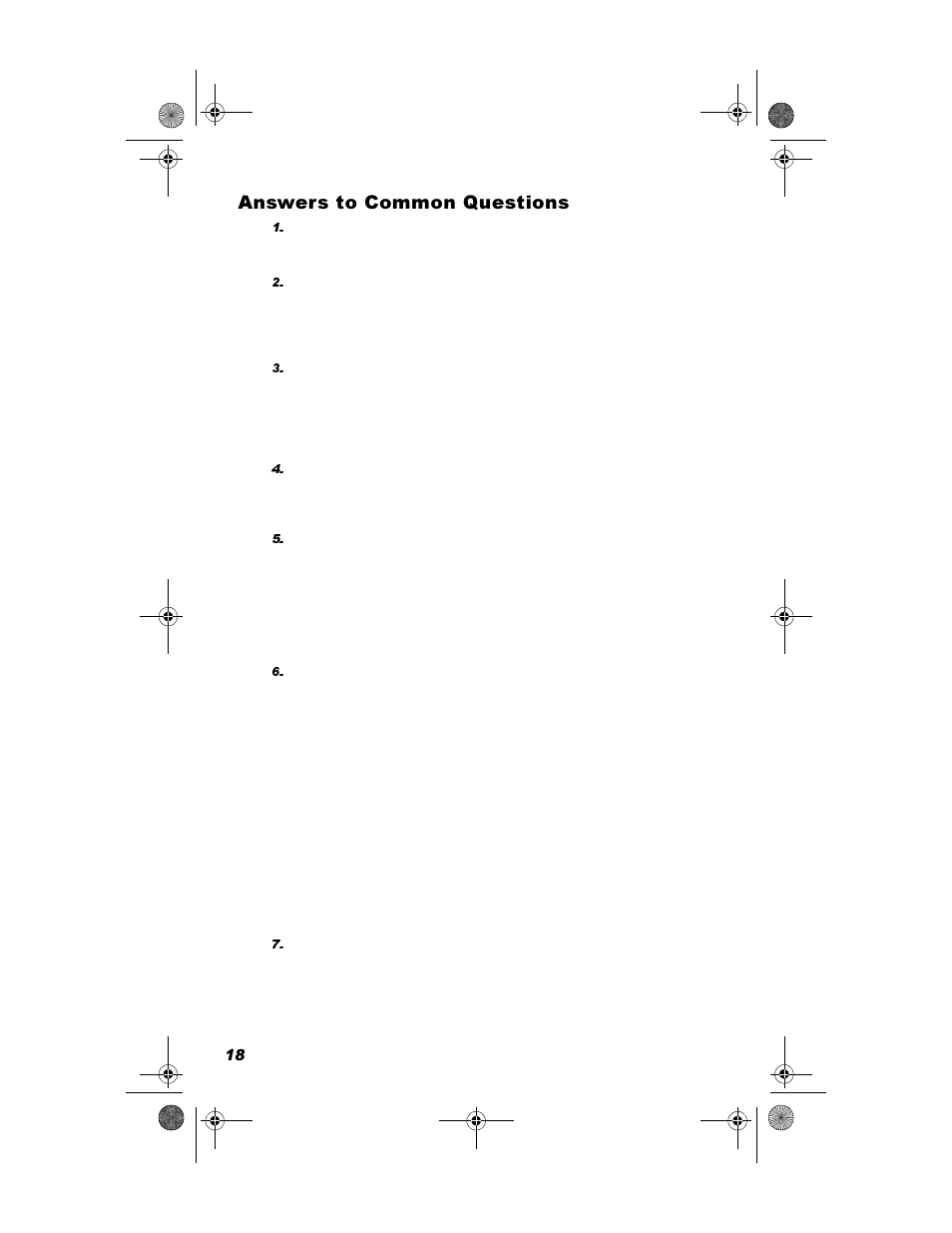 Answers to common questions, Qvzhuv wr &rpprq 4xhvwlrqv | DAVIS DriveRight 600E GD/HD Installation Guide (8126GD, 8126HD) User Manual | Page 20 / 24