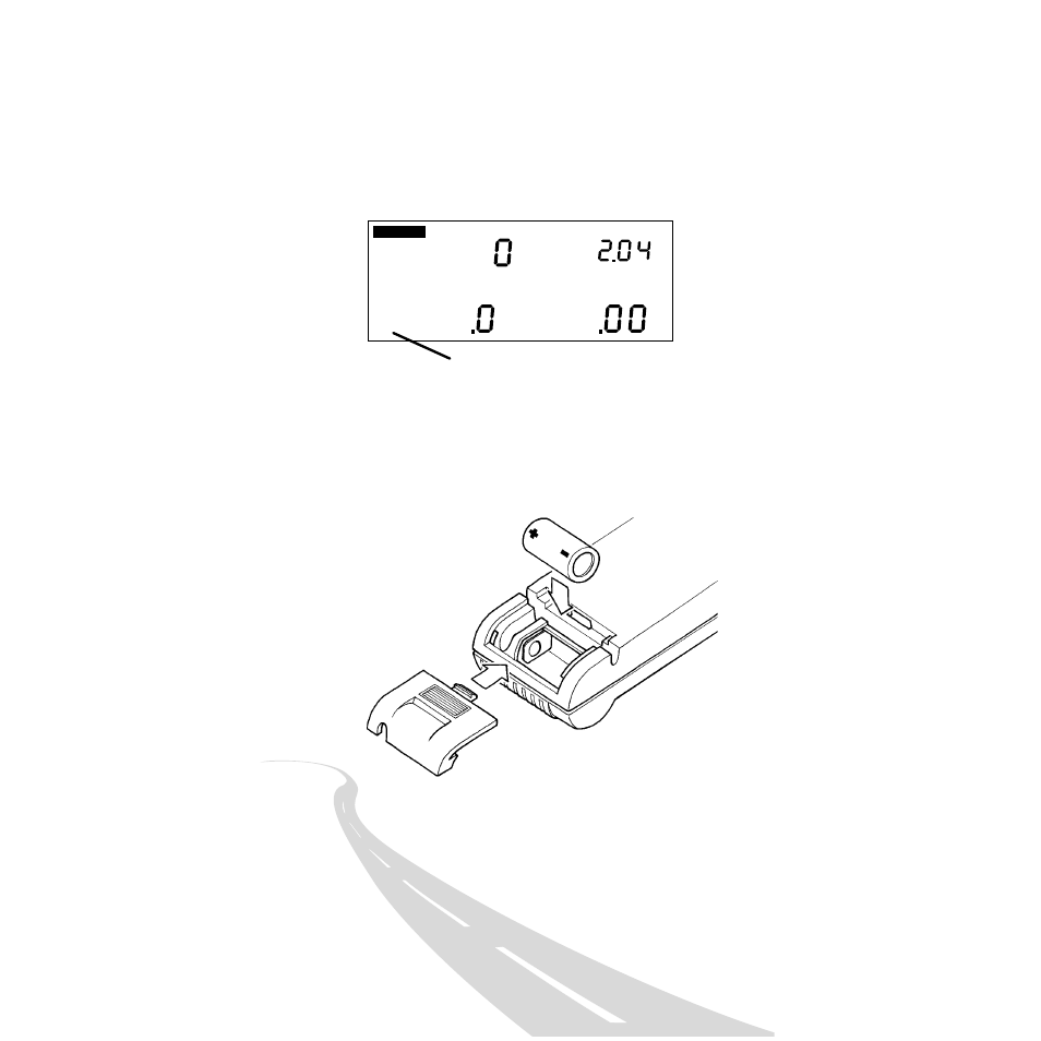 Battery operation | DAVIS DriveRight 500AL Manual (8155) User Manual | Page 34 / 40