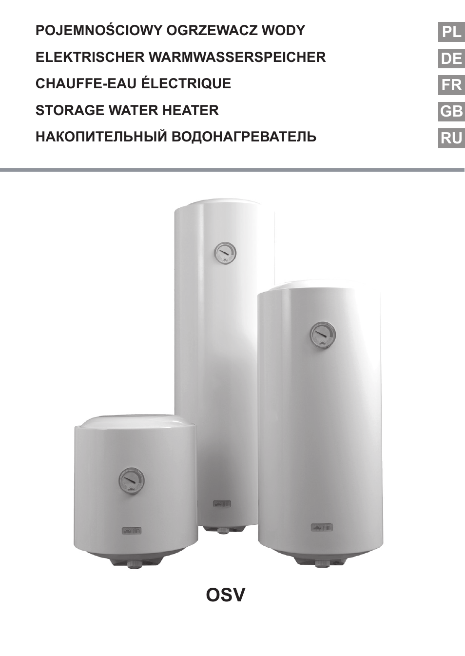 KOSPEL OSV Slim User Manual | 28 pages