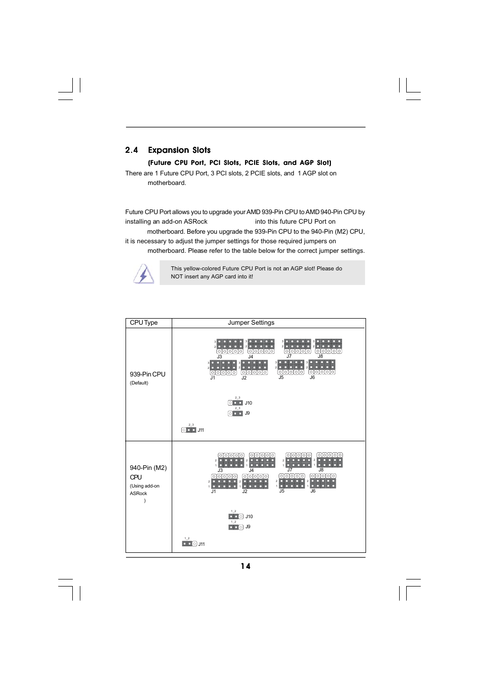 ASRock 939Dual-SATA2 User Manual | Page 14 / 40
