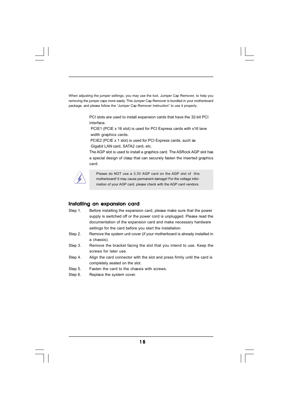 ASRock 939Dual-SATA2 User Manual | Page 15 / 40
