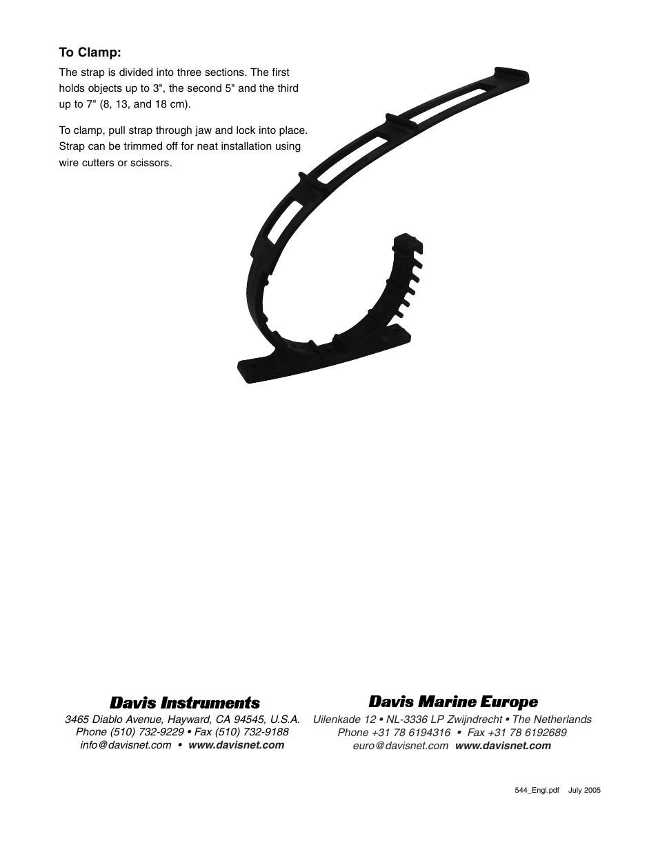 DAVIS Quick Fist (Super) User Manual | Page 2 / 2