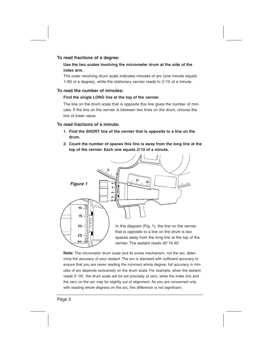 DAVIS Mark 15, 25 Sextant User Manual | Page 4 / 24