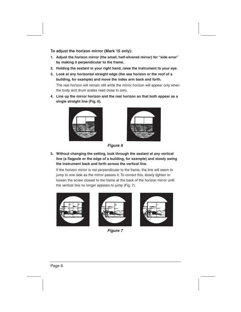 DAVIS Mark 15, 25 Sextant User Manual | Page 8 / 24