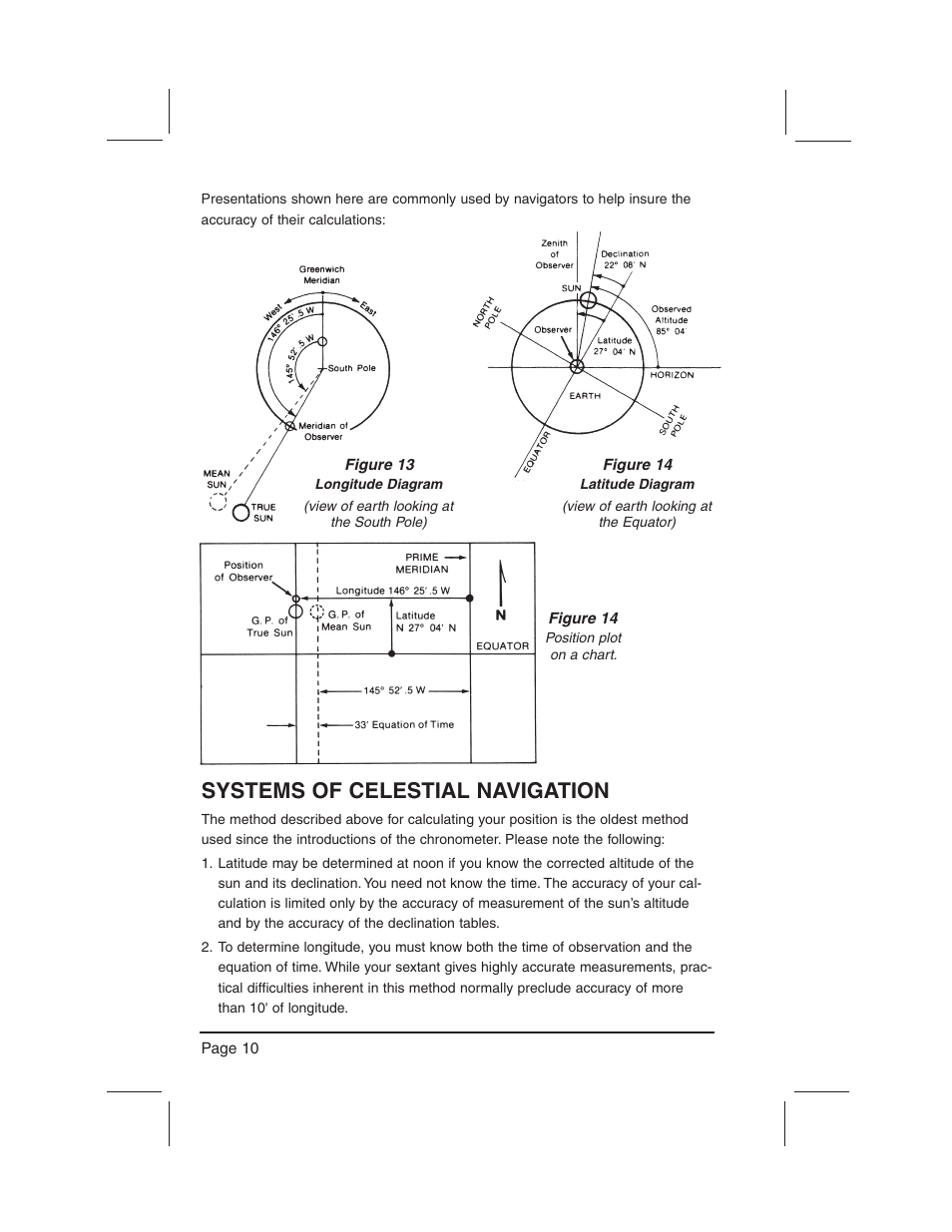 Systems of celestial navigation | DAVIS Mark 3 Sextant User Manual | Page 12 / 20