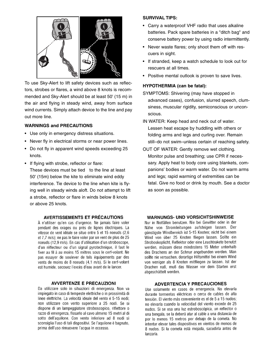 DAVIS Sky-Alert User Manual | Page 2 / 3