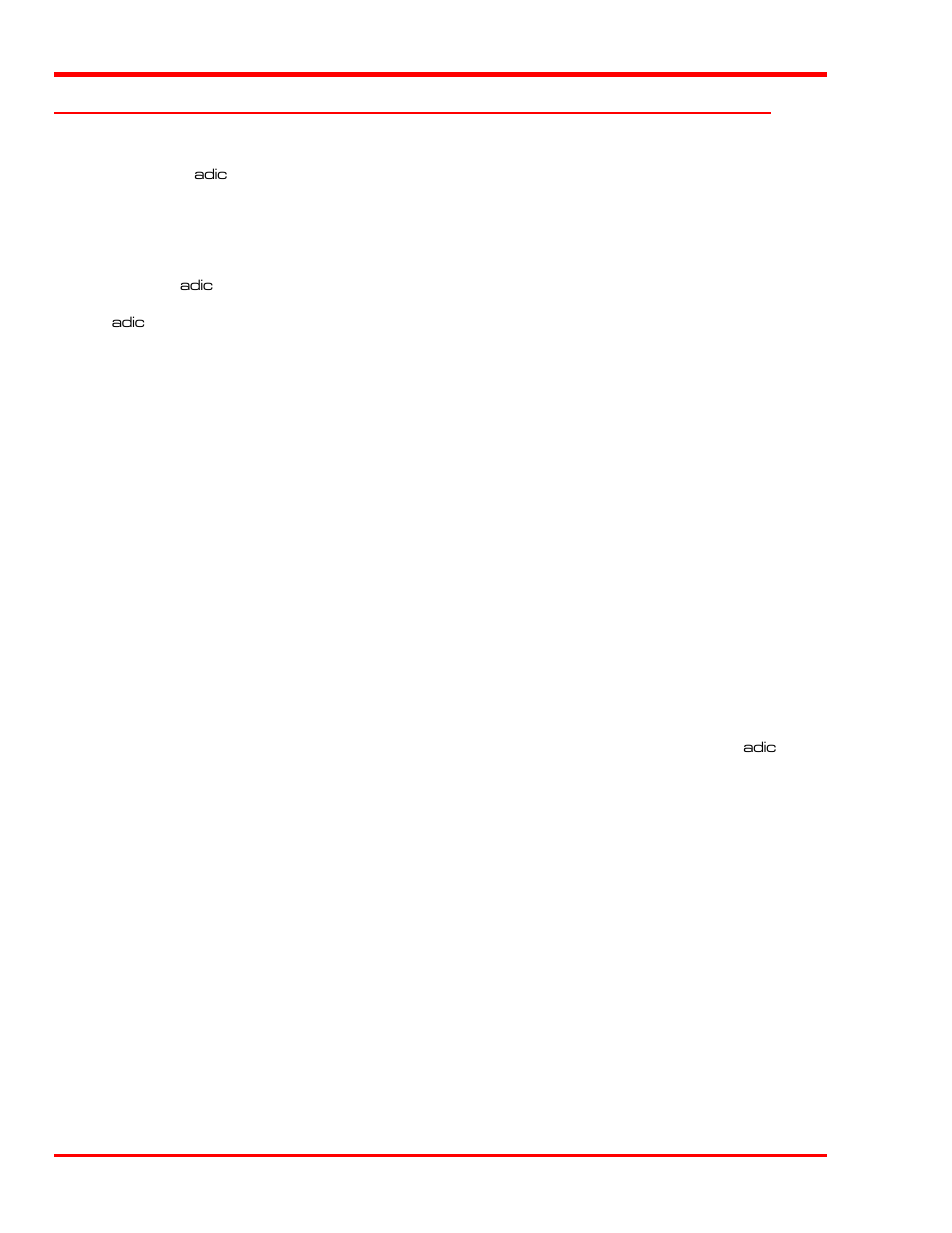 Copyright notice | ADIC Scalar Series User Manual | Page 2 / 84
