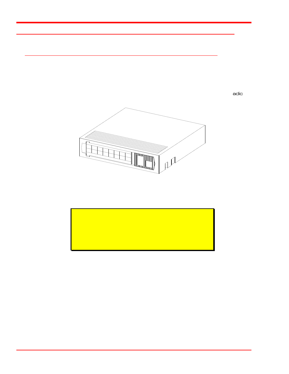 Normal maintenance, Cleaning the drive head | ADIC Scalar Series User Manual | Page 52 / 84