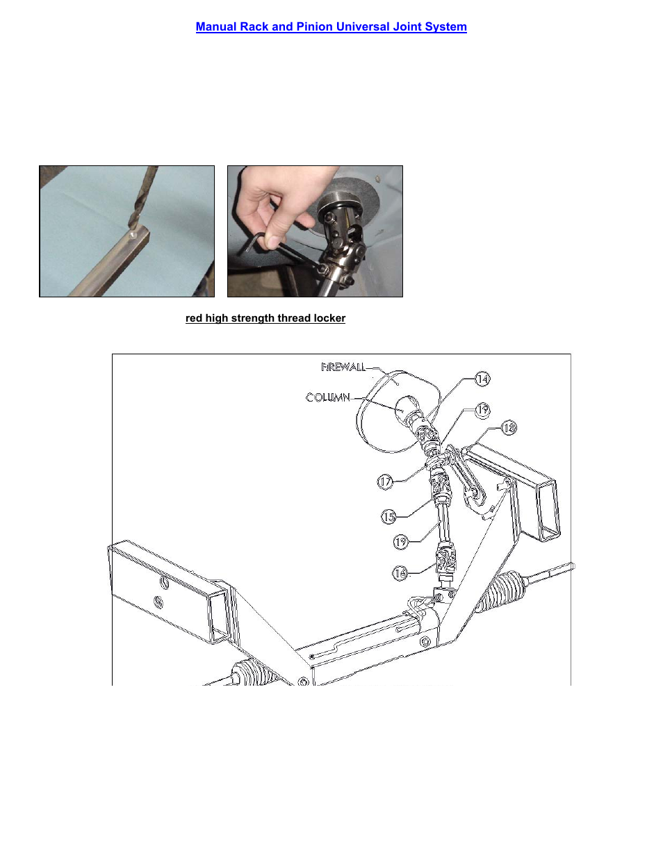 Flaming River Mustang Rack & Pinion Cradle Kits 1965-70 User Manual | Page 9 / 12