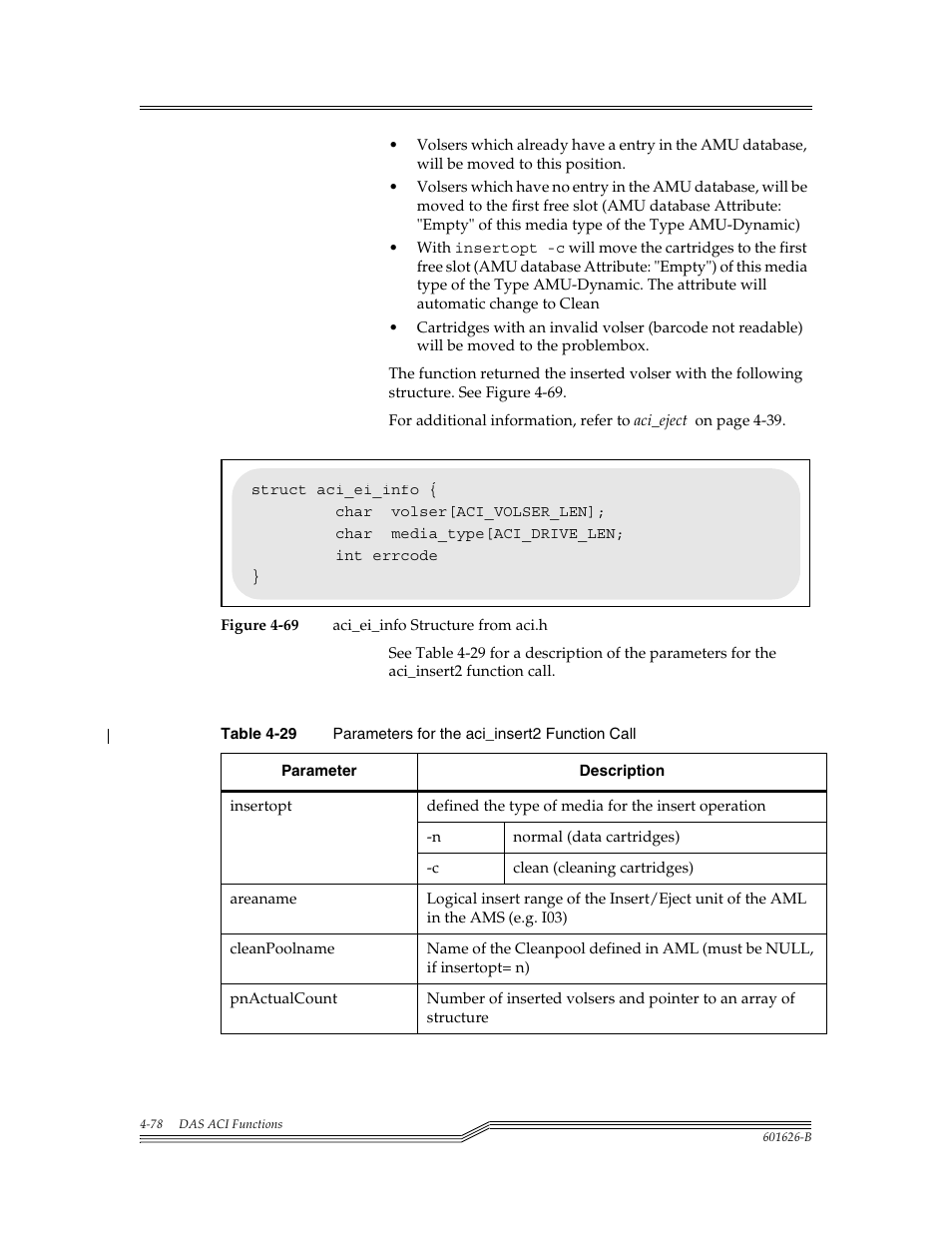 Figure 4-69, Table 4-29, Para | ADIC Server User Manual | Page 120 / 218