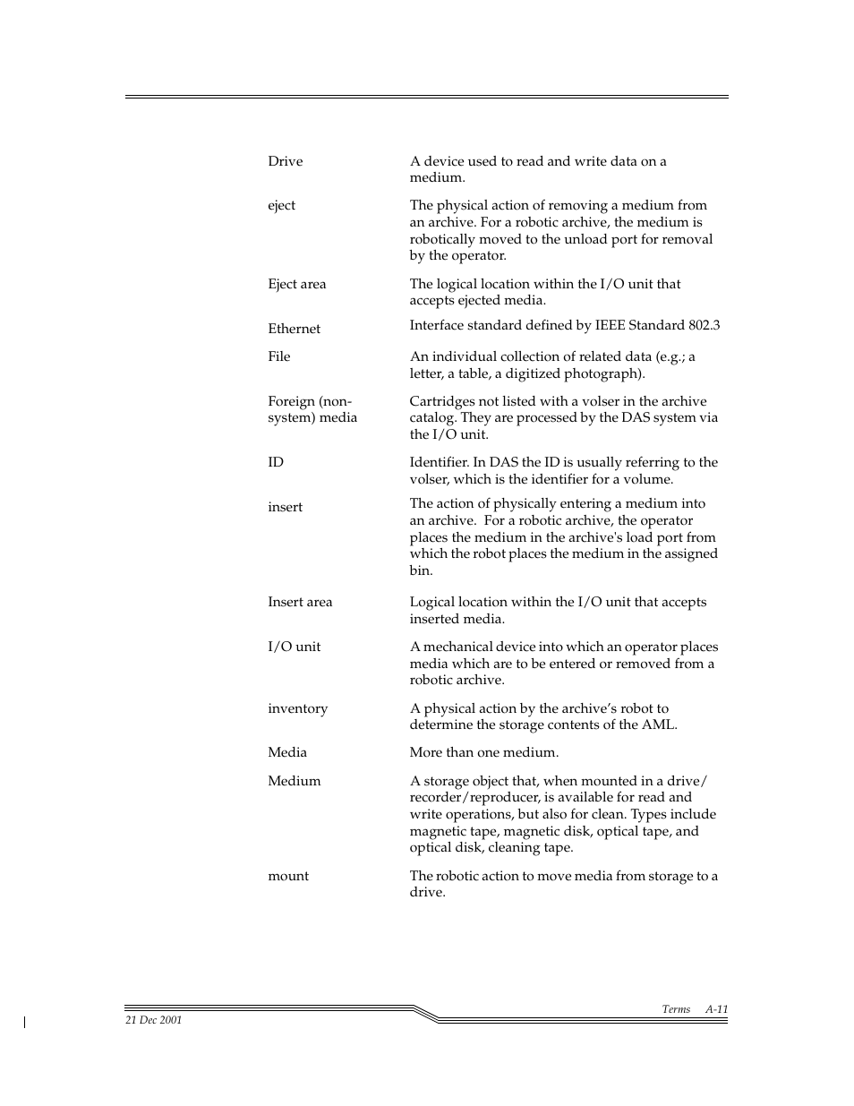 ADIC Server User Manual | Page 211 / 218