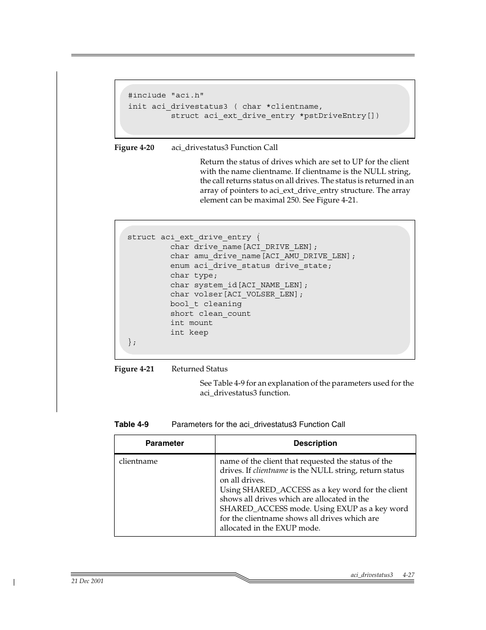 Figure 4-20, Figure 4-21, Table 4-9 | Para | ADIC Server User Manual | Page 69 / 218