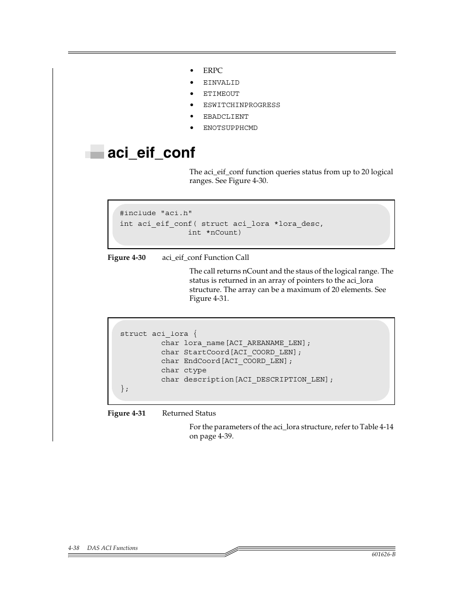 Aci_eif_conf, Aci_eif_conf -38, Figure 4-30 | Figure 4-31 | ADIC Server User Manual | Page 80 / 218