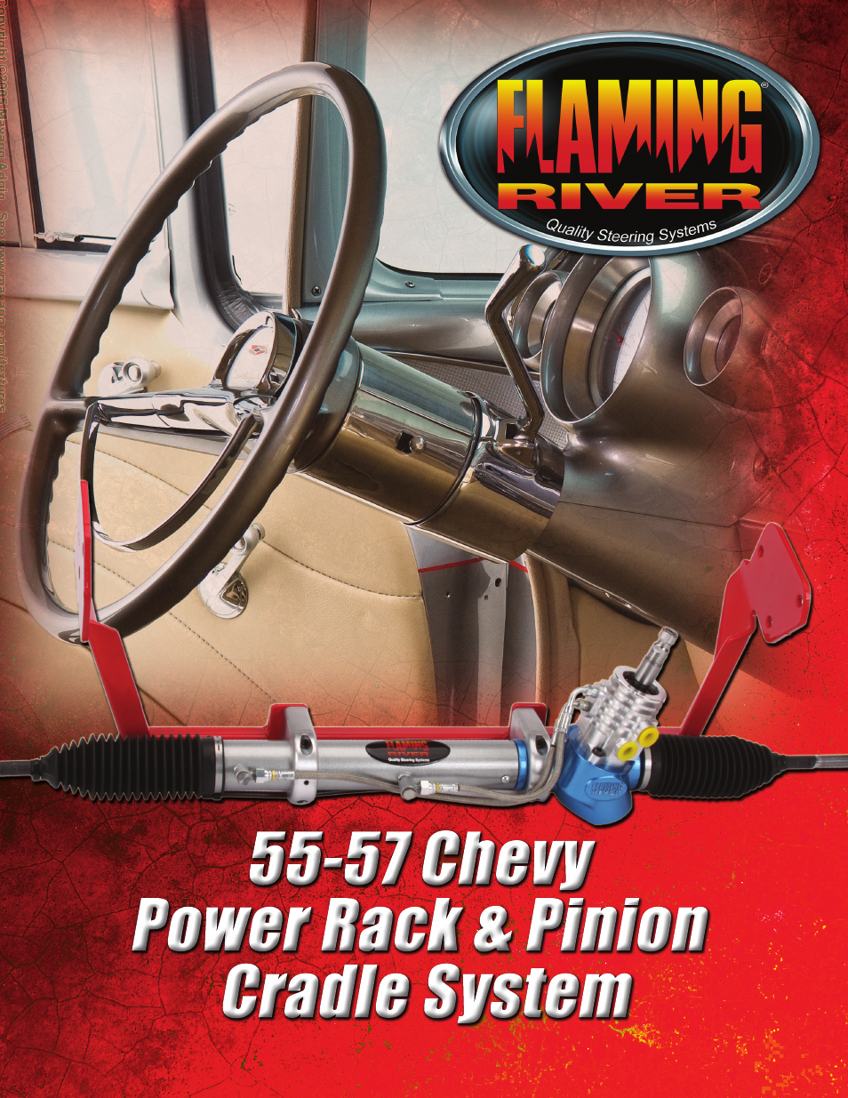 Flaming River Tri-5 5 Power Rack and Pinion User Manual | 12 pages