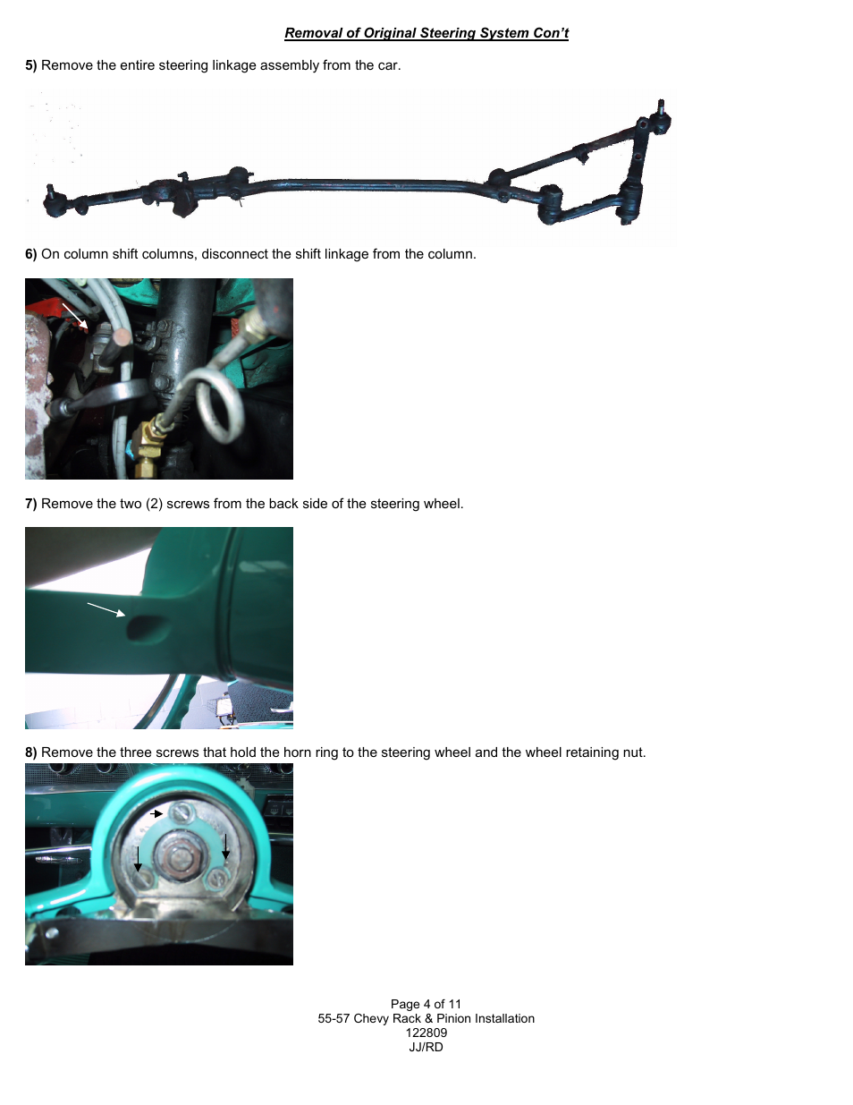 Flaming River Tri-5 5 Power Rack and Pinion User Manual | Page 5 / 12