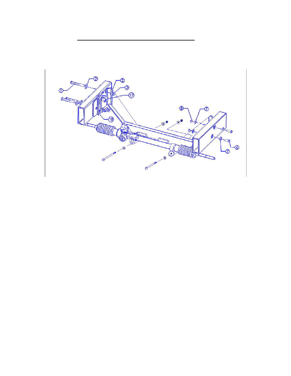 Installation of the flaming river rack and cradle | Flaming River Camaro Rack & Pinion Cradle Kits 1967-69 User Manual | Page 7 / 10