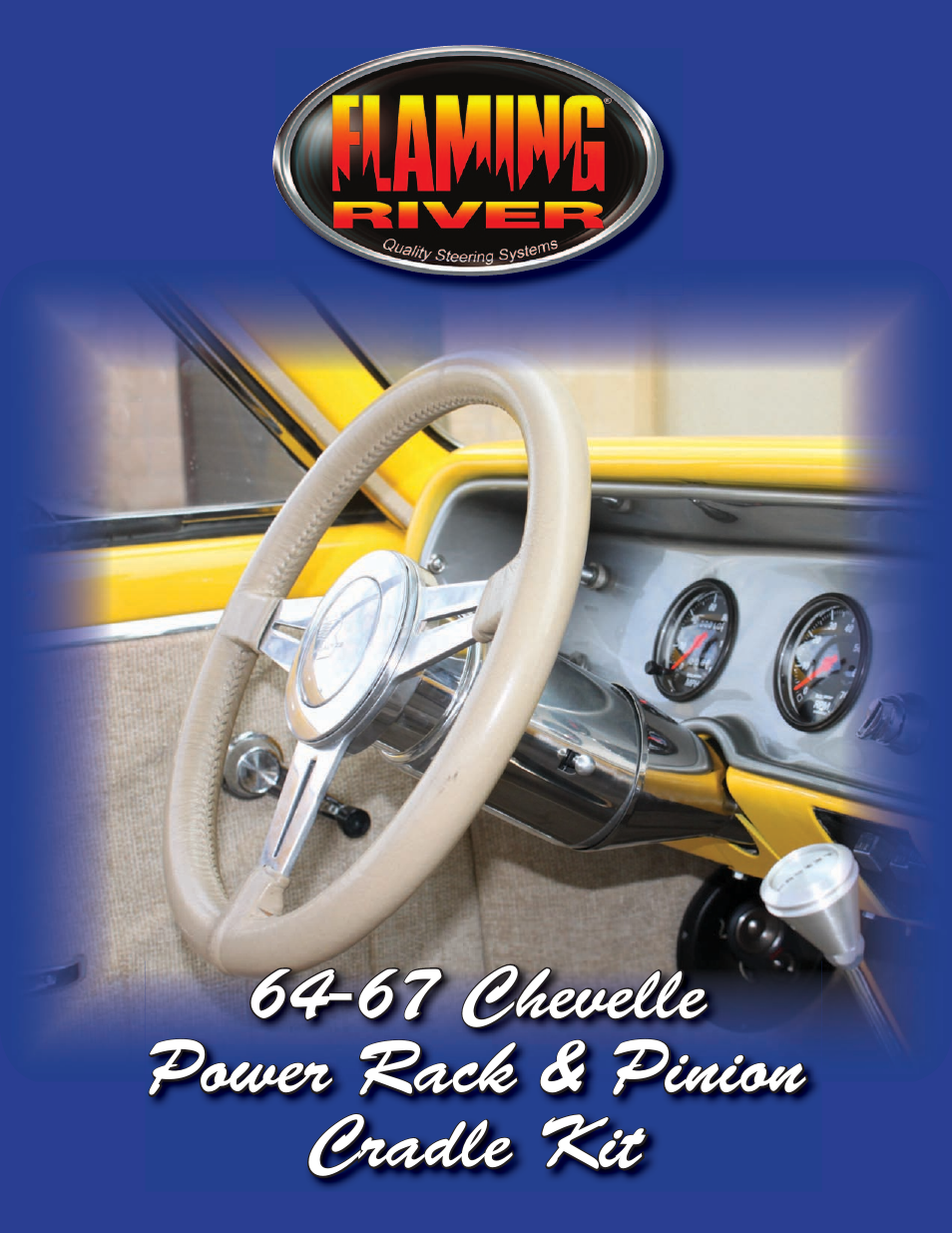 Flaming River Chevelle/El Camino Rack and Pinion 1964-67 User Manual | 16 pages