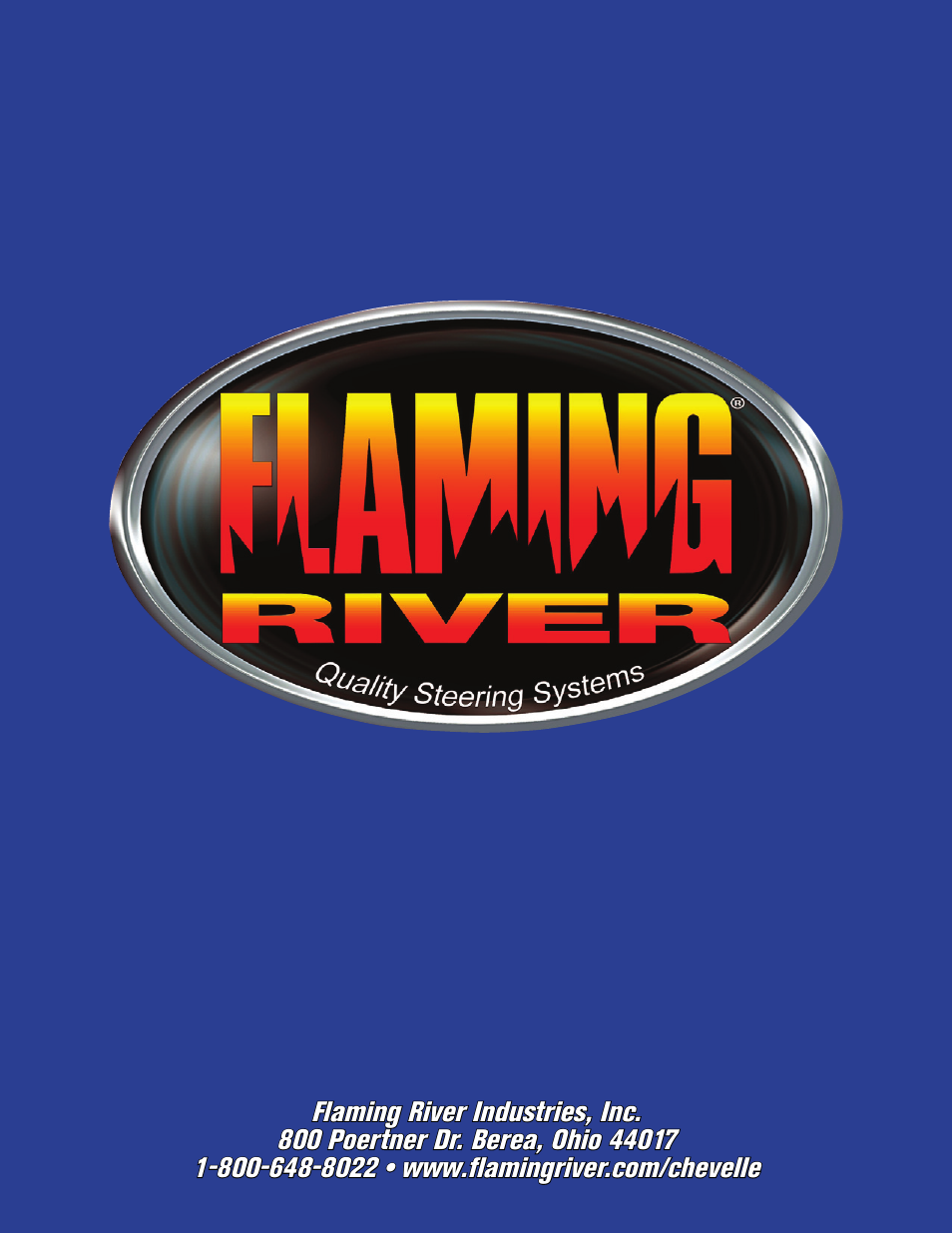 Flaming River Chevelle/El Camino Rack and Pinion 1964-67 User Manual | Page 16 / 16