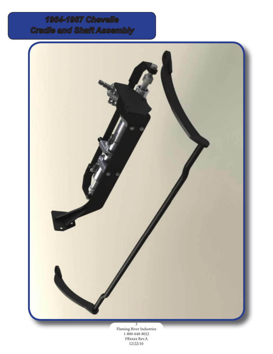 Flaming River Chevelle/El Camino Rack and Pinion 1964-67 User Manual | Page 4 / 16