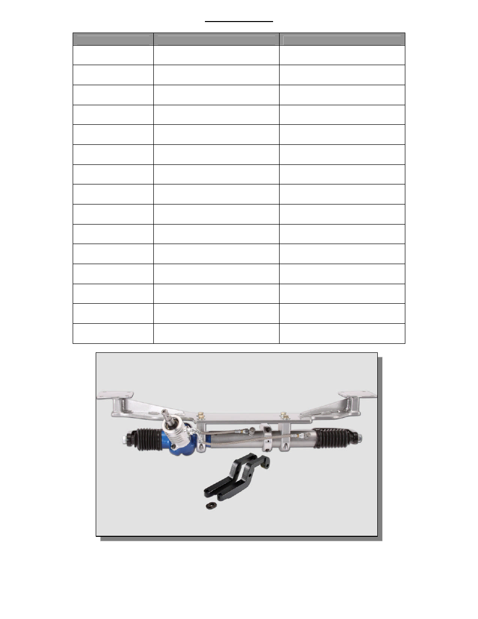 Flaming River Nova Front Steer Power Rack and Pinion Cradle Kits 1962-67 User Manual | Page 4 / 12