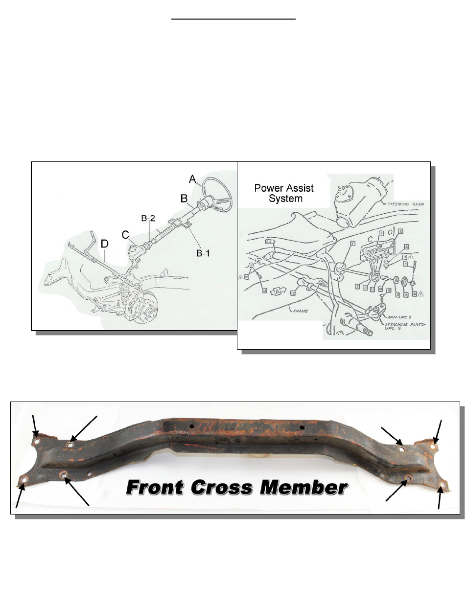 Flaming River Nova Front Steer Power Rack and Pinion Cradle Kits 1962-67 User Manual | Page 5 / 12
