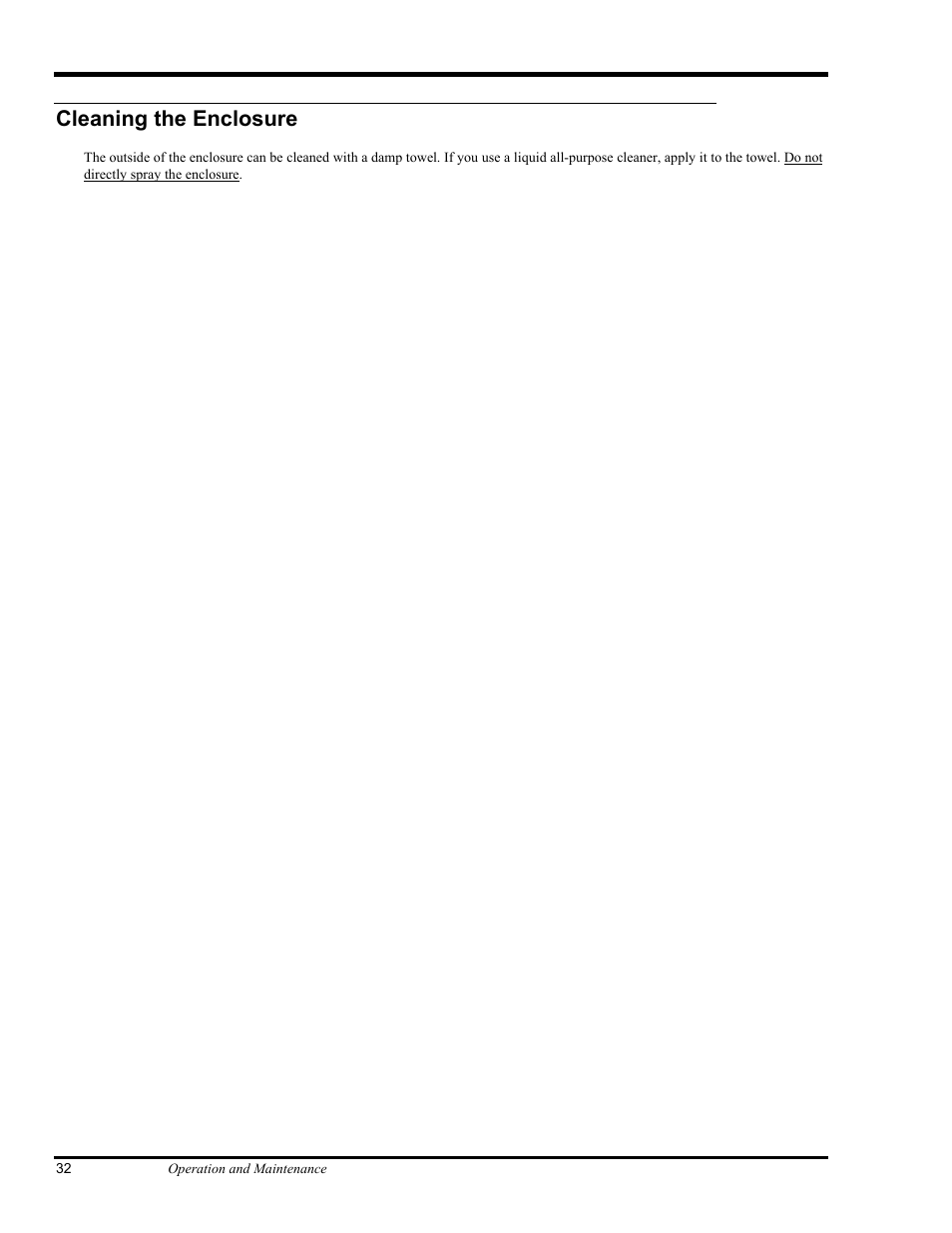 Cleaning the enclosure | ADIC FastStor Mass Storage Device User Manual | Page 48 / 68