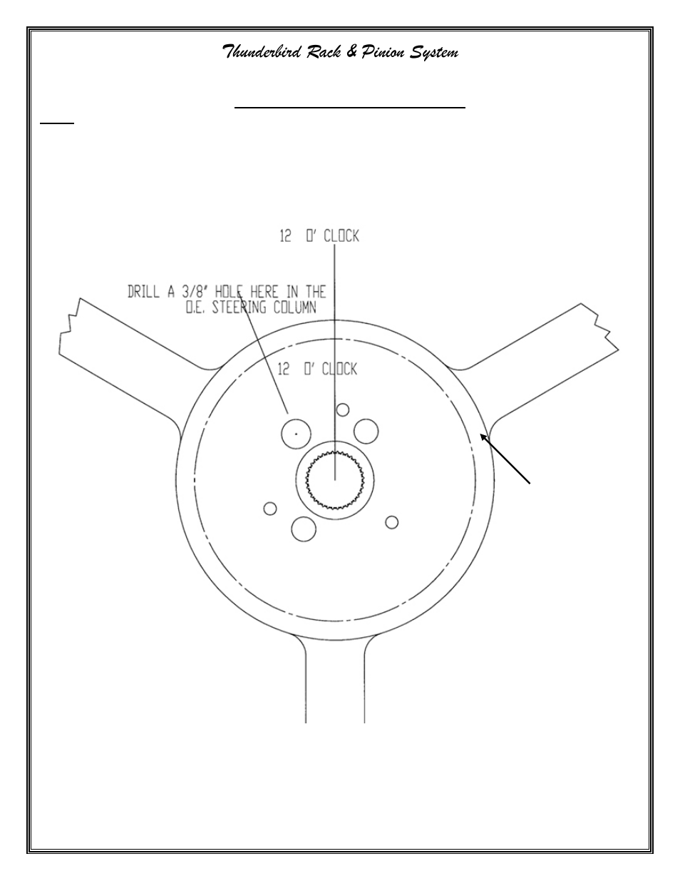 Thunderbird rack & pinion system | Flaming River Thunderbird Rack & Pinion Cradle Kits 1955-57 User Manual | Page 9 / 14