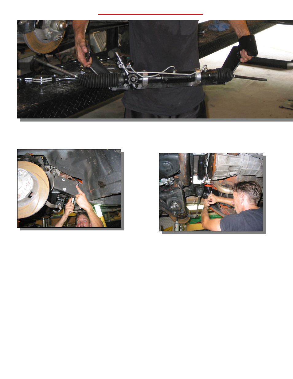 Flaming River Galaxie Rack & Pinion Cradle Kit 1962-64 User Manual | Page 7 / 9