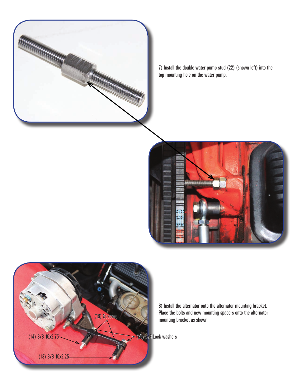 Flaming River FR312PK Corvette Power Steering Pump Kit User Manual | Page 5 / 9