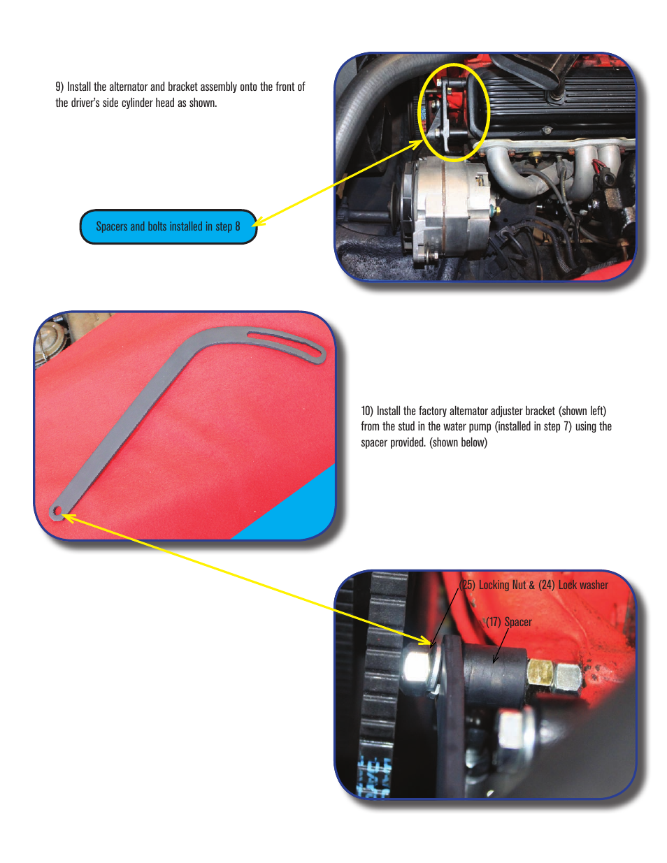 Flaming River FR312PK Corvette Power Steering Pump Kit User Manual | Page 6 / 9