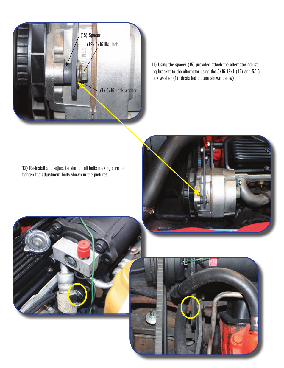 Flaming River FR312PK Corvette Power Steering Pump Kit User Manual | Page 7 / 9