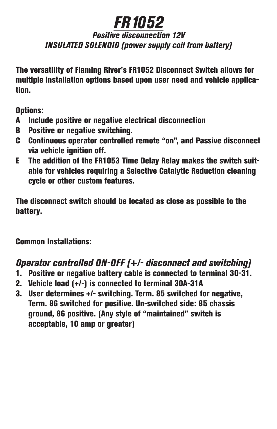 Fr1052 | Flaming River FR1052 Electro-Wizard User Manual | Page 9 / 16