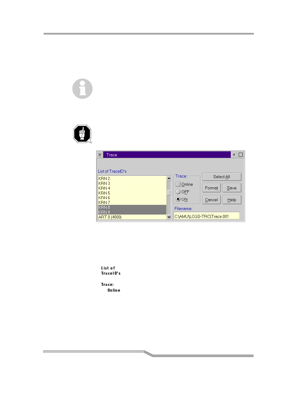 2 trace | ADIC Switches User Manual | Page 51 / 82