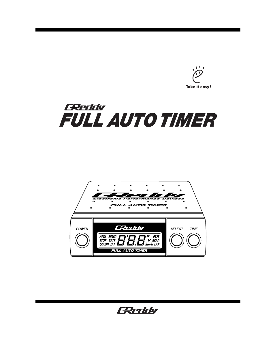 GReddy FATT Full Auto Turbo Timer User Manual | 28 pages